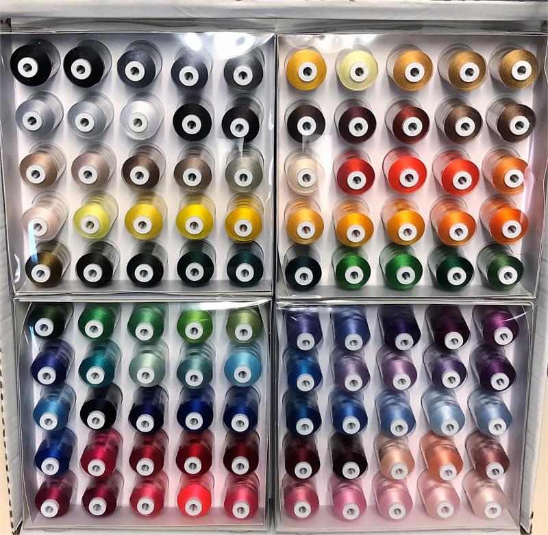 Brother Simplicity Pro Best 100 Embroidery Thread Kit ETPBEST100
