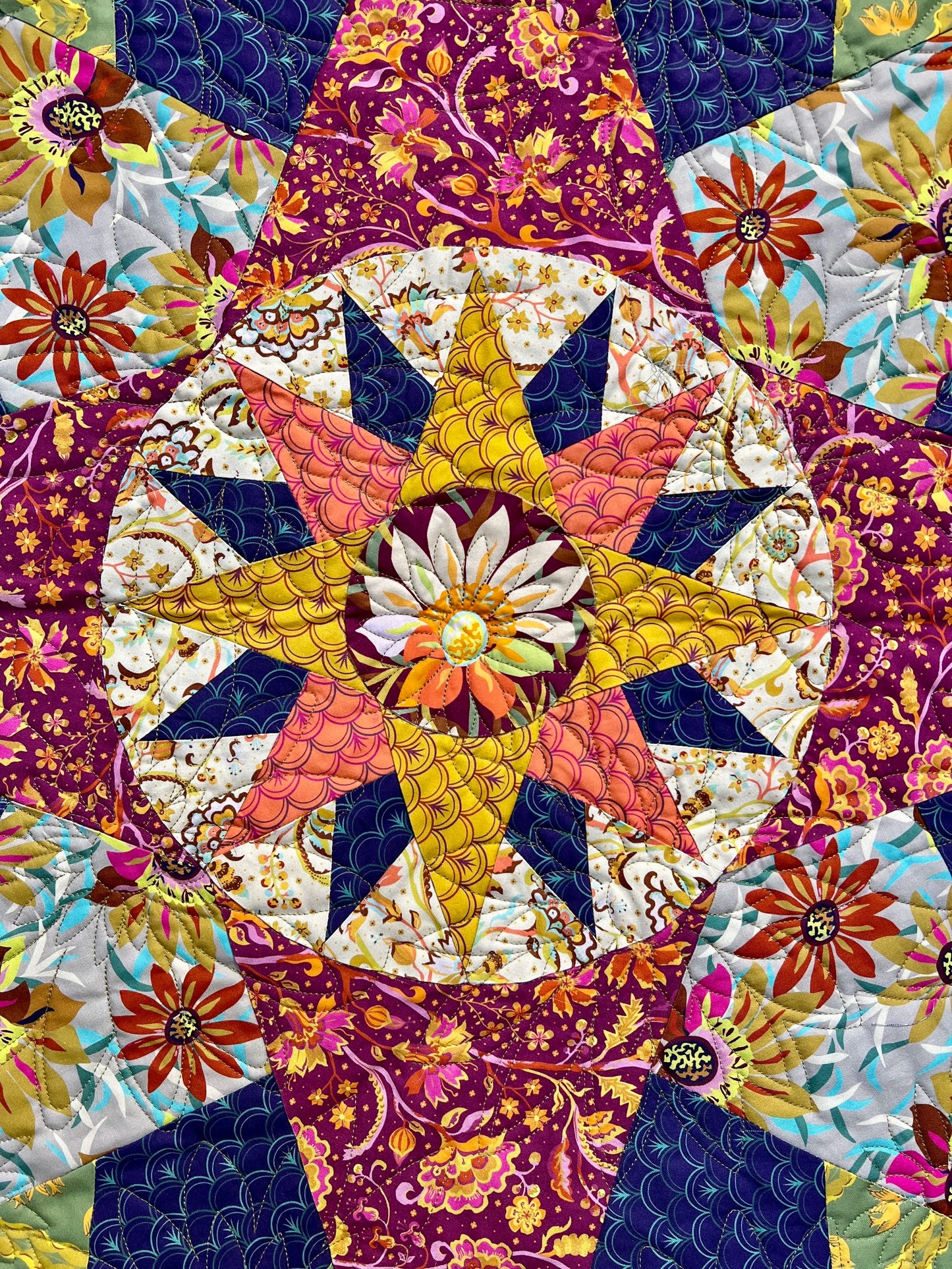 RR243 Come Fly With Me Fat Robin Quilt Pattern