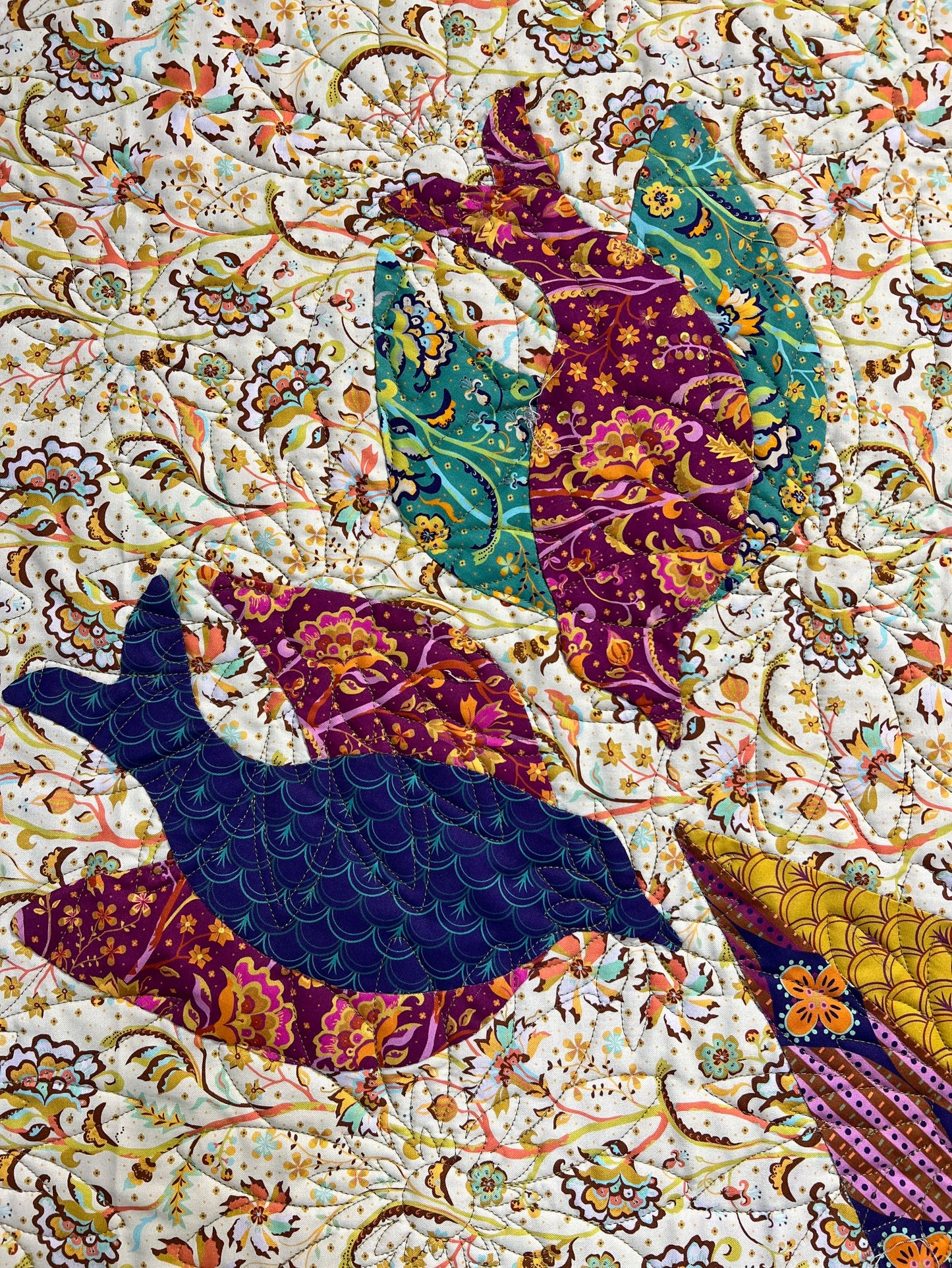 RR243 Come Fly With Me Fat Robin Quilt Pattern