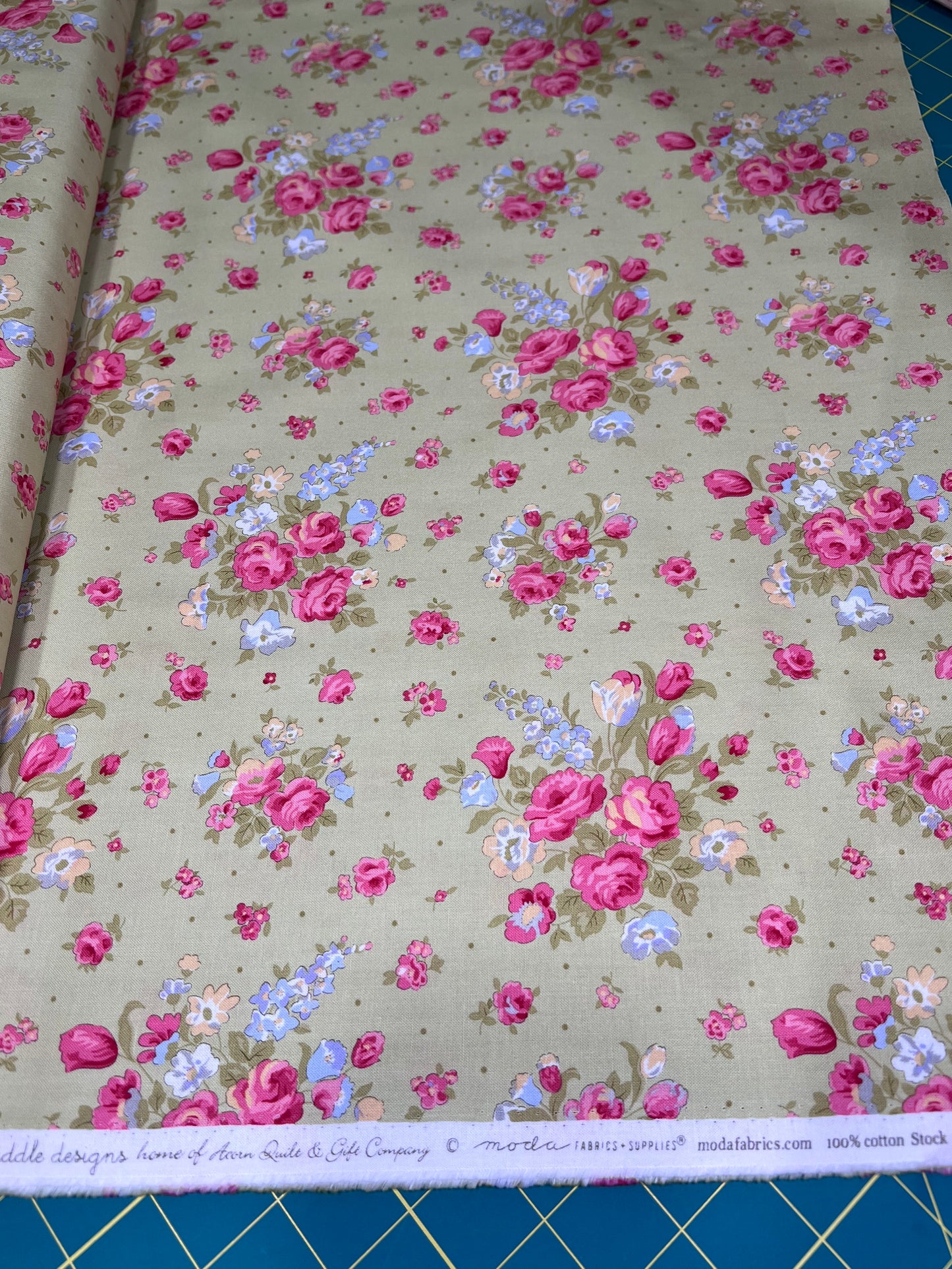 Memory Lane 18780-17 by Brenda Riddle Designs for Moda Fabrics