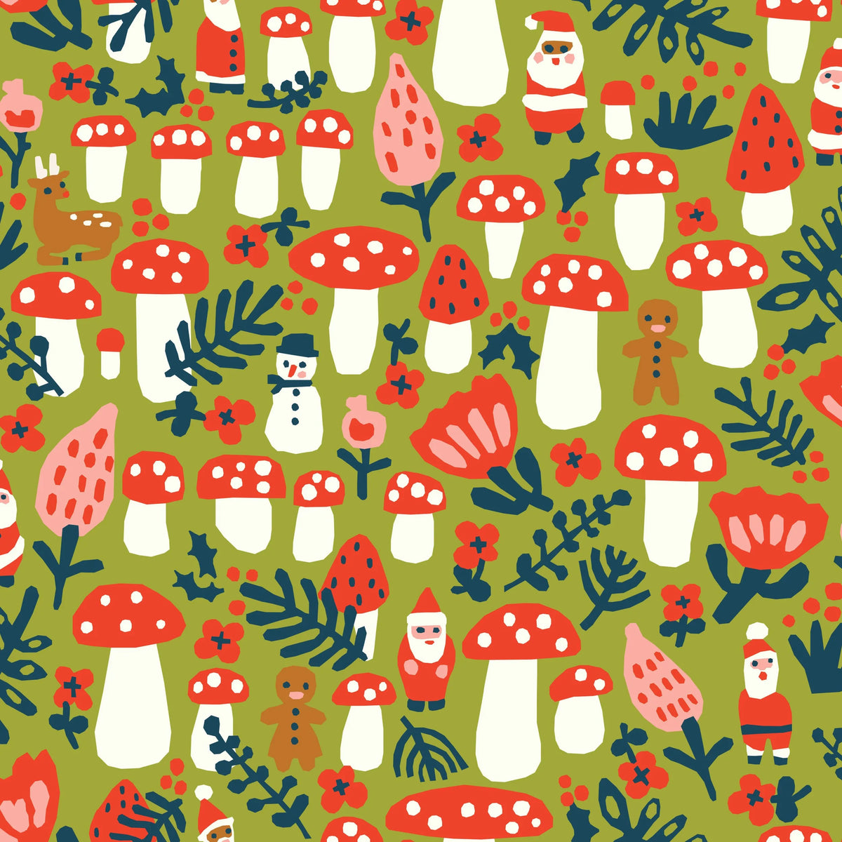 Little House Cottons Little Santa Moss