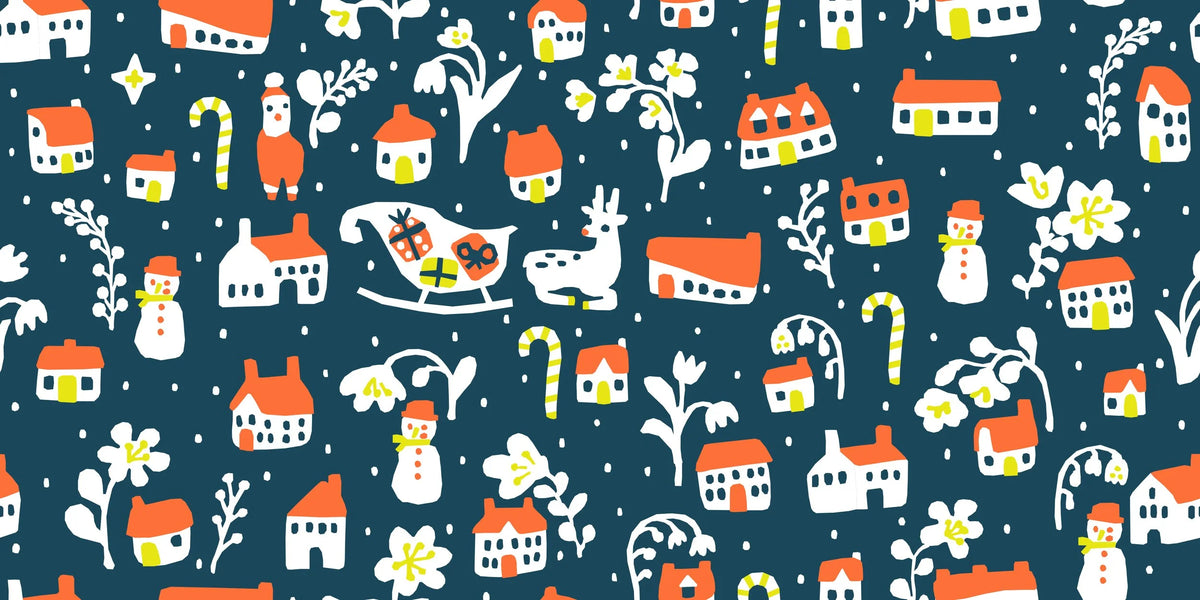 Little House Cottons Waiting for Santa