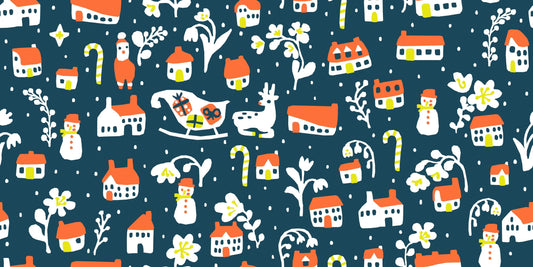 Little House Cottons Waiting for Santa