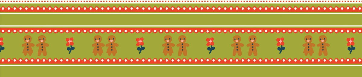 Little House Cottons Christmas Trinkets Moss