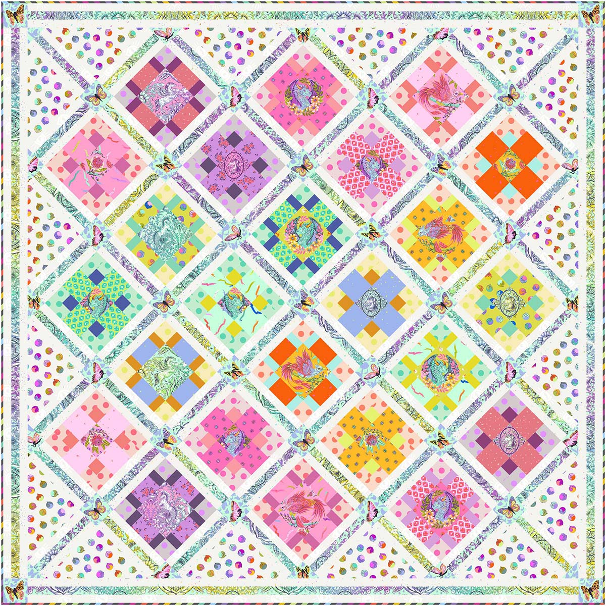 KIT2QTTP.LEGENDARY Tula Pink Legendary Quilt Kit Free Spirit