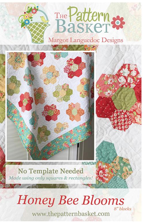 Honey Bee Blossoms TPB 1901 Pattern Basket