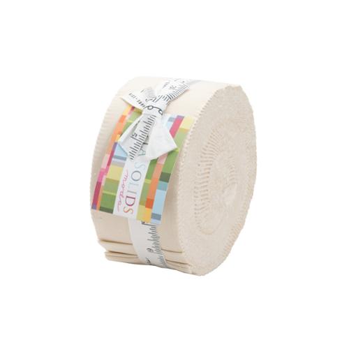 9900JR-12 - Bella Solids - Natural - for Moda Fabrics - Jelly Roll 40 strips