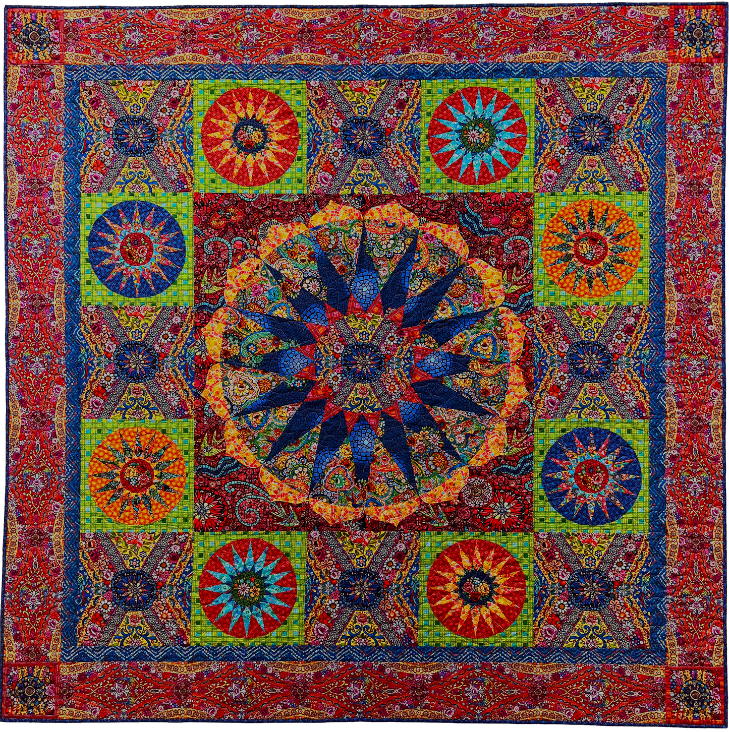 RR237 Murano Stars Skinny Robin Quilt Pattern