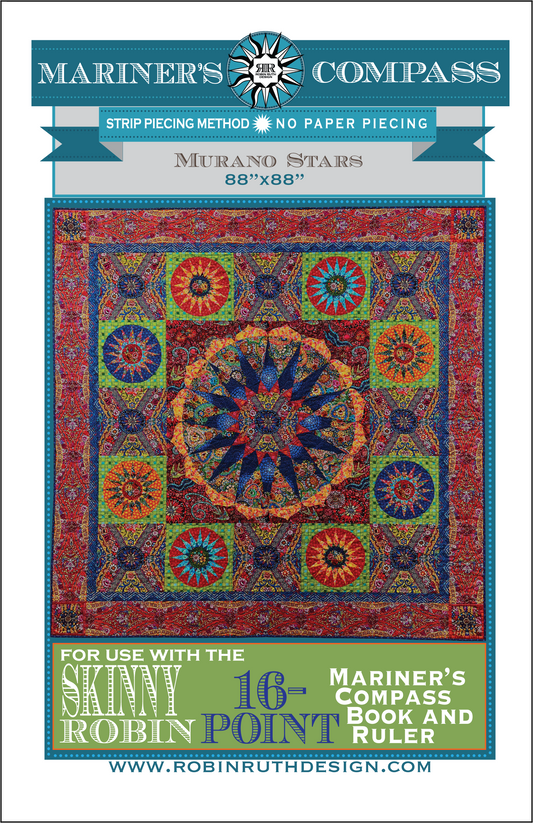 RR237 Murano Stars Skinny Robin Quilt Pattern