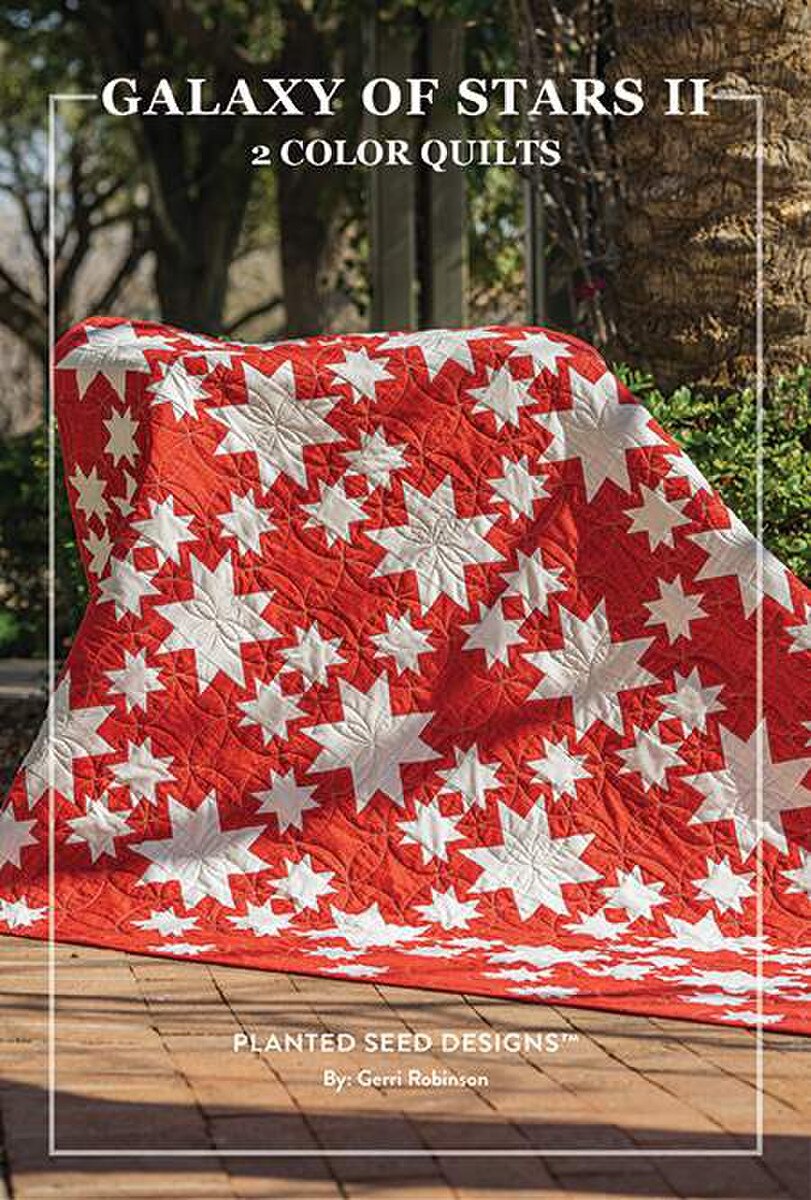 Gerri Robinson Galaxy of Stars II Quilt Pattern Booklet P120-GALAXYII