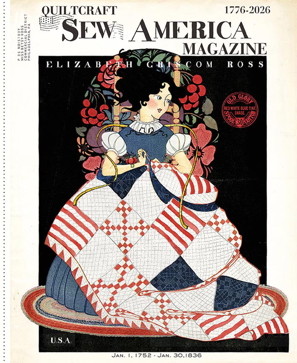 Sew America Betsy Ross Main Panel Riley Blake