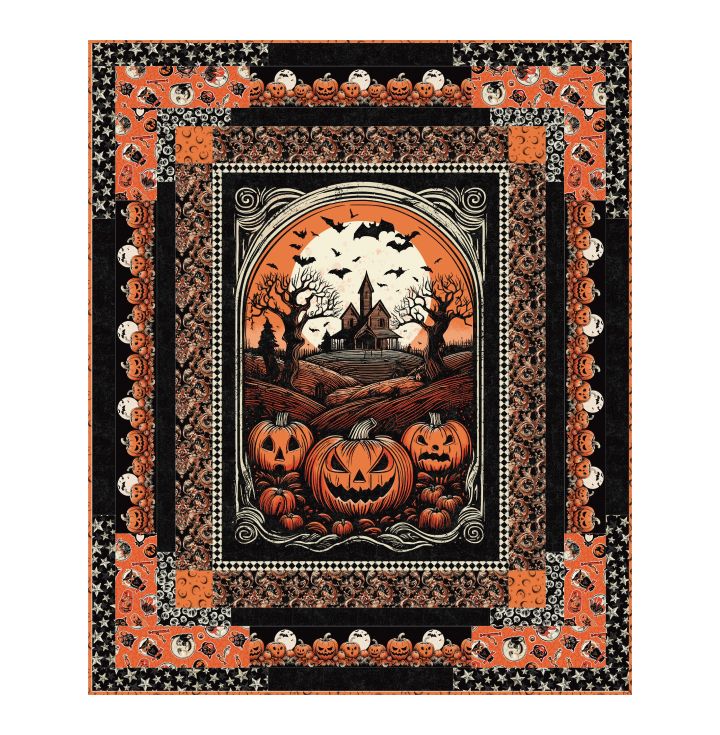 PTN40239 Haunted Hollow QUILT PATTERN By Patrick Lose for Northcott Fabrics