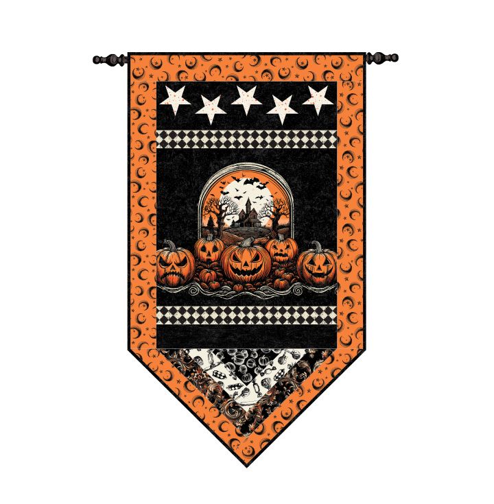 PTN40240 Haunted Hollow Wall Hanging Quilt PATTERN By Patrick Lose for Northcott Fabrics