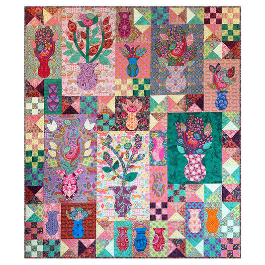 PTNAMT067 Patrón de colcha Rhapsody de Anna Maria Textiles