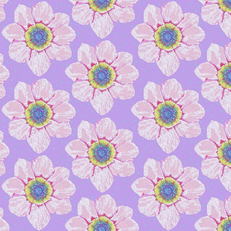 PWAH176.WEDDING Little Patras in Wedding Purple by Anna Maria Sold by the Half Yard