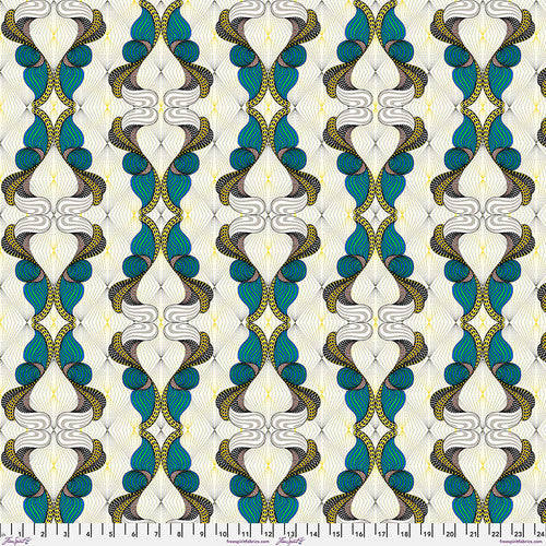 Royal Drone GRAY BioGeo Energy by Adrienne Leban Sold by the Half Yard
