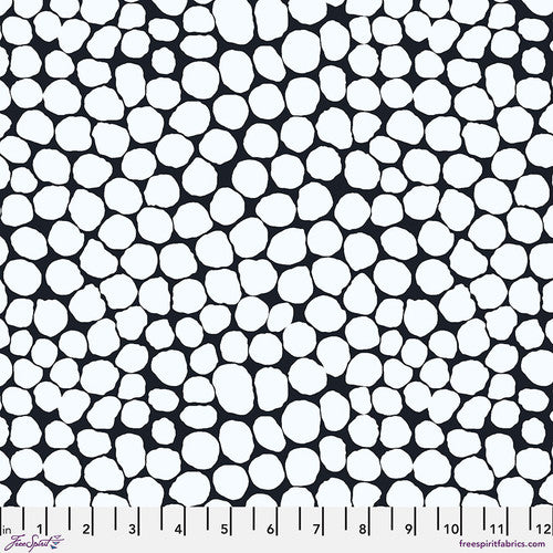 Jumble WHITE Brandon Mably Kaffe Fassett Collective Sold by the Half Yard