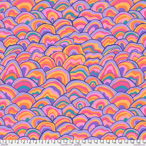 Wobble Pastel Brandon Mably Kaffe Fassett Collective Sold by the Half Yard