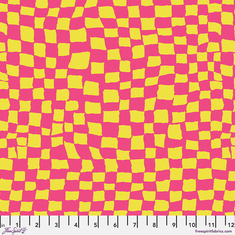 Gameboard PINK August 2024 Brandon Mably Kaffe Fassett Collective Sold by the Half Yard (Copy)