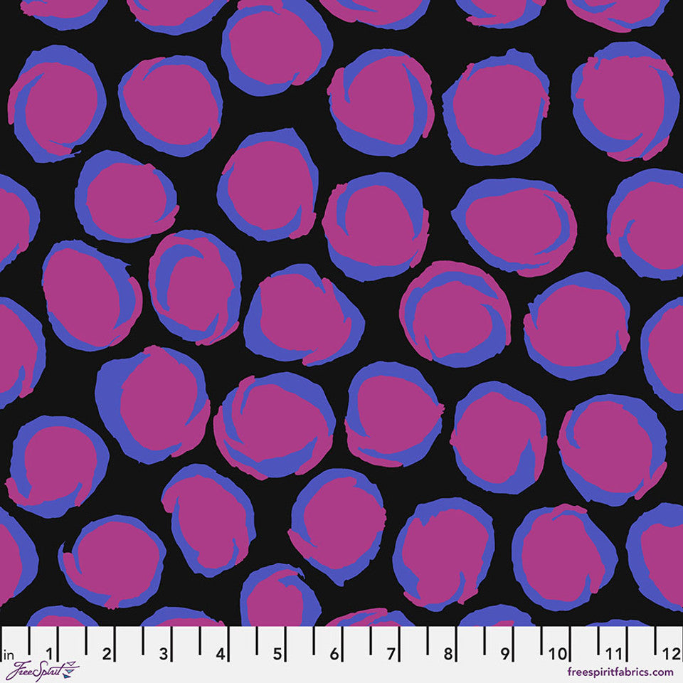 Twist Black Brandon Mably for Kaffe Fassett Collective Sold by the Half Yard