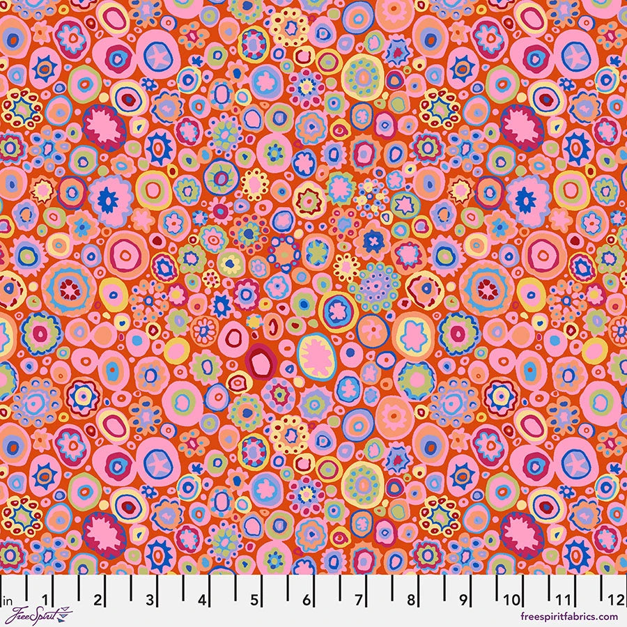 Paperweight PINK Kaffe Fassett Collective Fabric Sold by the Half Yard