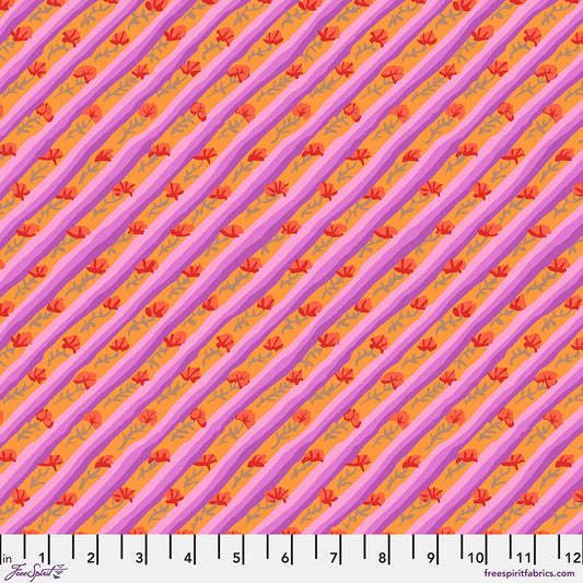 Diagonal Poppy LAVENDER Kaffe: From the Archives | Kaffe Fassett Collective Sold by the Half Yard - PRE-ORDER (Copy)