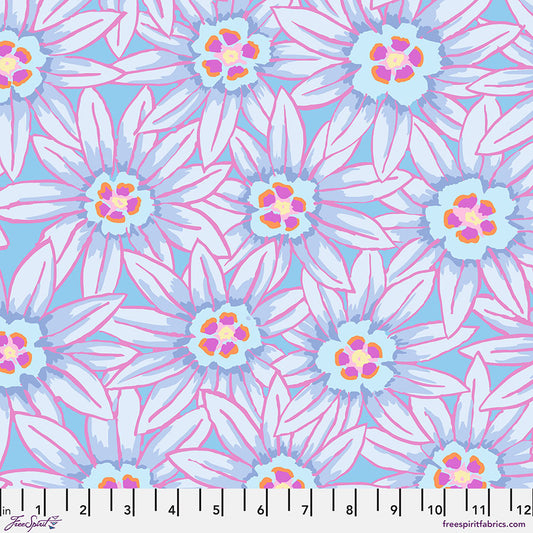Potentilla BLUE Kaffe: From the Archives | Kaffe Fassett Collective Sold by the Half Yard - PRE-ORDER