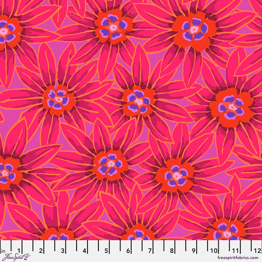 Potentilla RED Kaffe: From the Archives | Kaffe Fassett Collective Sold by the Half Yard - PRE-ORDER