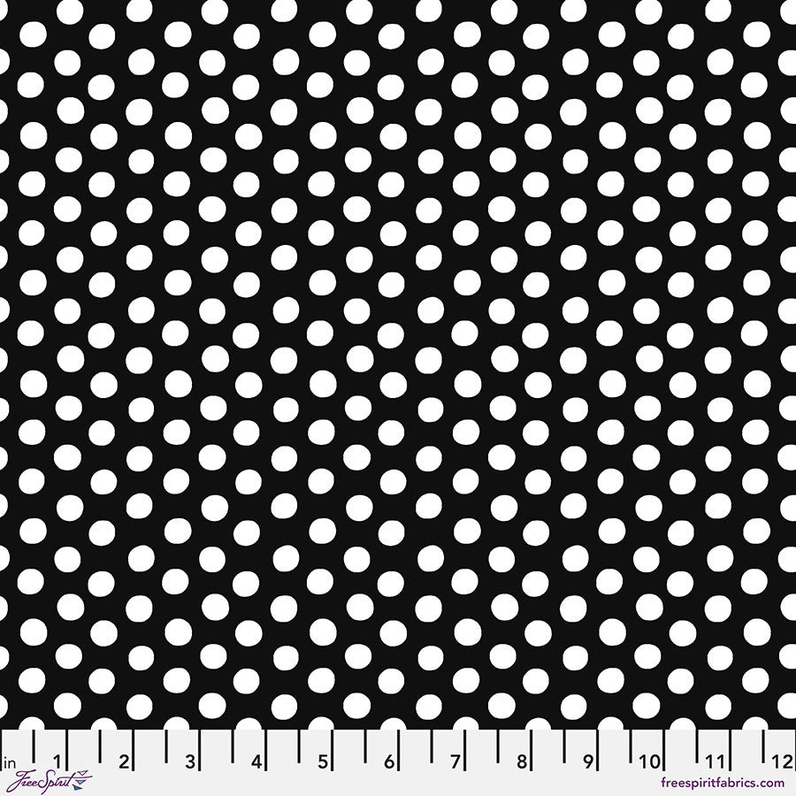 Spot NOIR Black Kaffe Fassett Collective Sold by the Half Yard