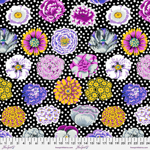 Big Blooms Black Kaffe Fassett Collective Sold by the Half Yard