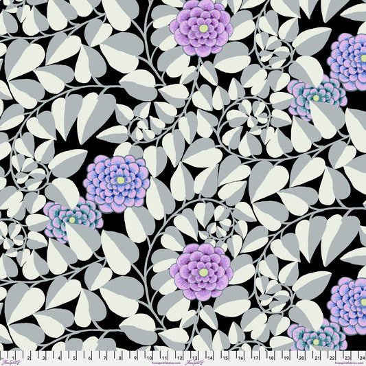 Vine BLACK Kaffe Fassett Collective Sold by the Half Yard