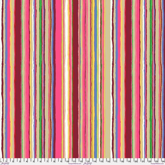 Echo Stripe MAGENTA Kaffe Fassett Collective Sold by the Half Yard