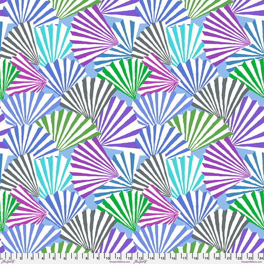 Fanfare BLUE Kaffe Fassett Collective Sold by the Half Yard