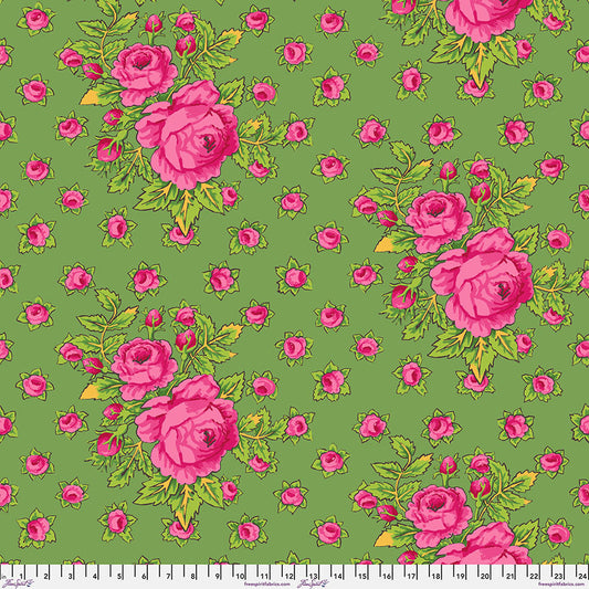 Rosie GREEN Kaffe Fassett Collective Sold by the Half Yard
