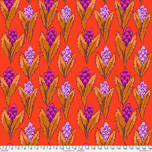 Hyacinth RED Kaffe Fassett Collective Sold by the Half Yard