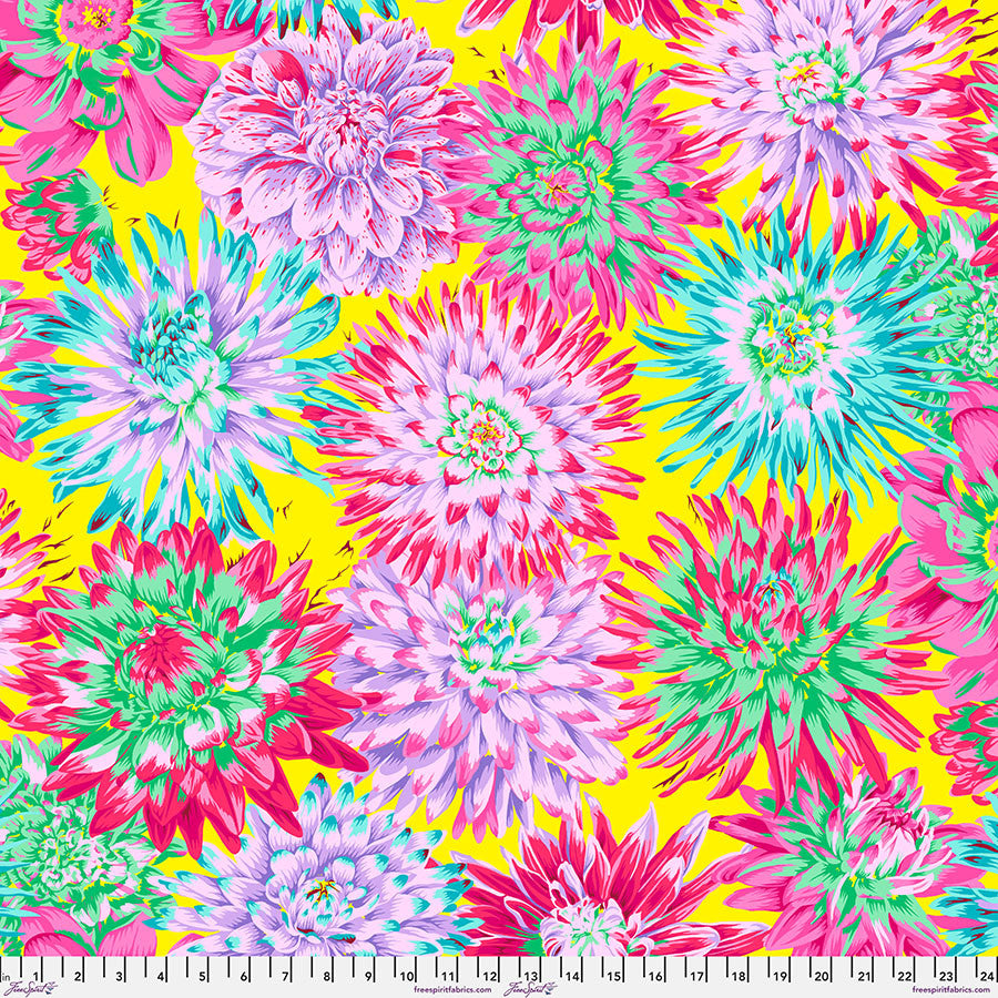 Cactus Dahlia SPRING Philip Jacobs for Kaffe Fassett Collective Sold by the Half Yard
