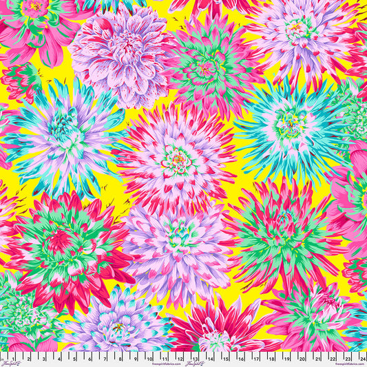 Cactus Dahlia SPRING Philip Jacobs for Kaffe Fassett Collective Sold by the Half Yard