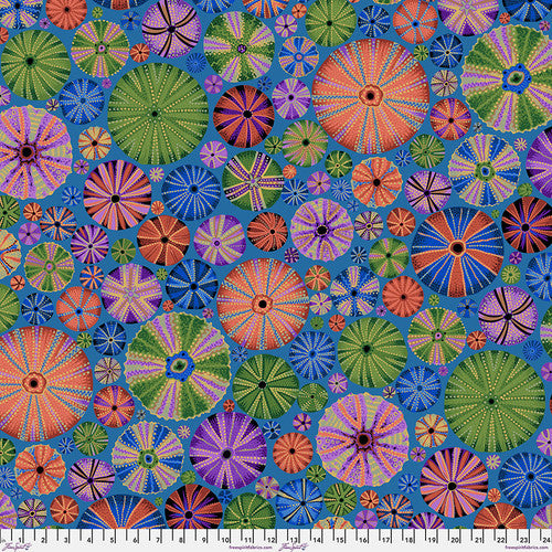 Urchin DARK Philip Jacobs Kaffe Fassett Collective Sold by the Half Yard