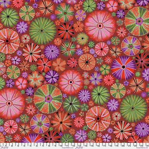 Urchin RED Philip Jacobs Kaffe Fassett Collective Sold by the Half Yard (Copy)