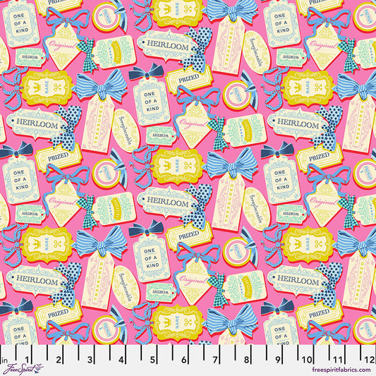 Market Days PRICELESS Rose by Stacy Peterson for Free Spirit Fabrics Sold by the Half Yard