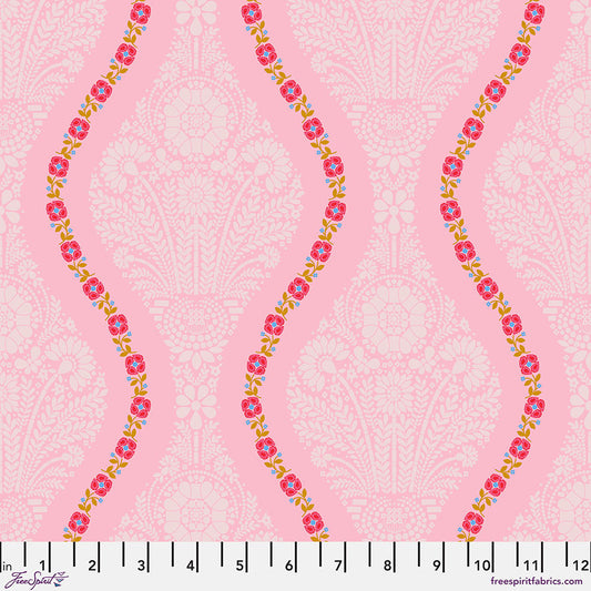 Market Days BEJEWELED Pink by Stacy Peterson for Free Spirit Fabrics Sold by the Half Yard