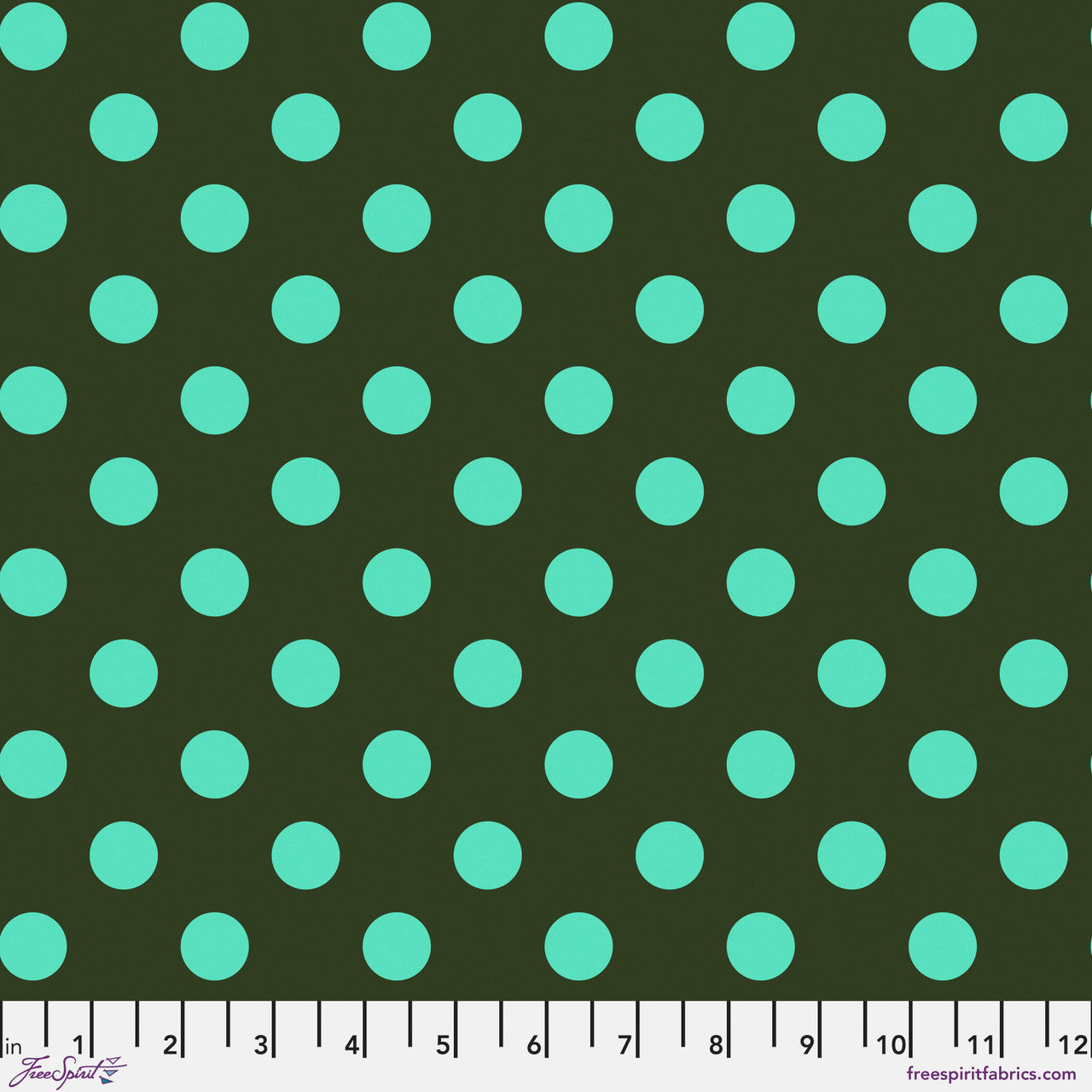 Pom Pom FERN True Colors by Tula Pink Sold by the Half Yard