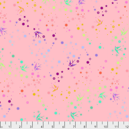 Tula's True Colors Fairy Dust BLUSH PINK by Tula Pink Fabric