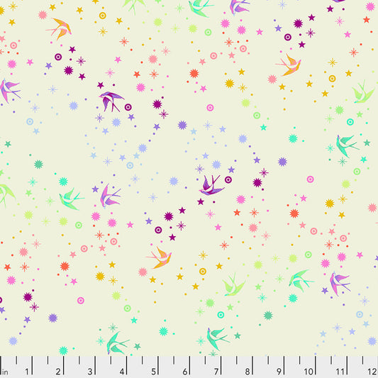 Fairy Dust COTTON CANDY  TRUE COLORS by Tula Pink Fabric Sold by the Half Yard