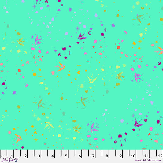 Tula's True Colors Fairy Dust FROLIC by Tula Pink Fabric Sold by the Half Yard