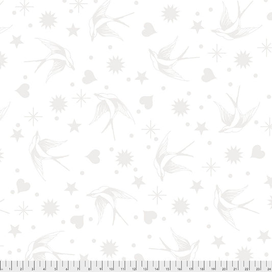 Fairy Flakes PAPER TRUE COLORS by Tula Pink Fabric Sold by the Half Yard