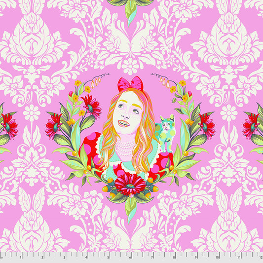 PWTP159.WONDER ALICE - WONDER PINK by Tula Pink Fabric