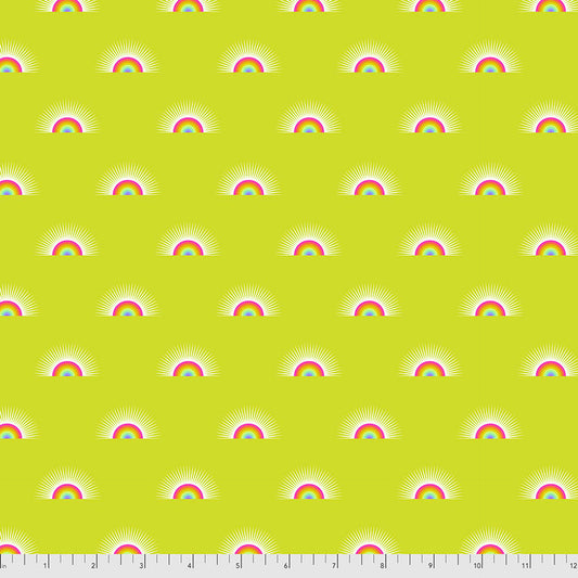 PWTP176.PINEAPPLE SUNDAZE Pineapple Yellow by Tula Pink Fabric