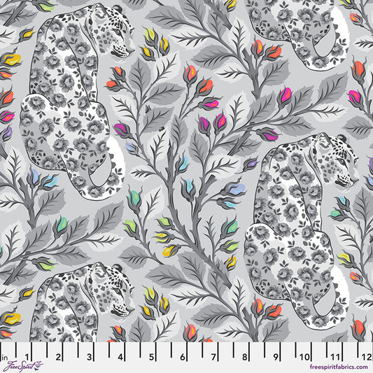 Beautymark FOG GRAYWORK True Colors by Tula Pink Sold by the Half Yard