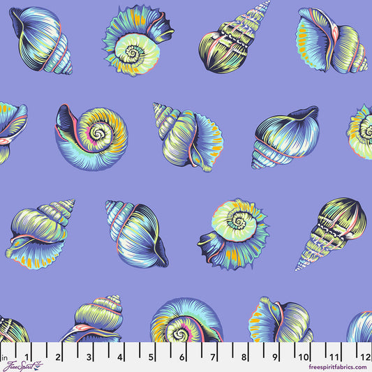 Lil Shelly MARINE Floral Reef by Tula Pink Sold by the Half Yard
